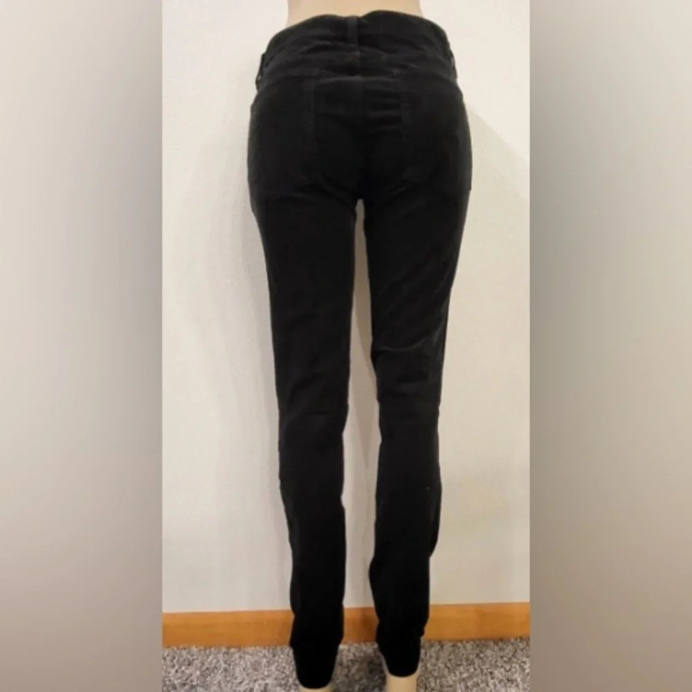 TORY BURCH Sz 32 Super Skinny Zipper at Hem Snap Back Pockets Jeggings Pants